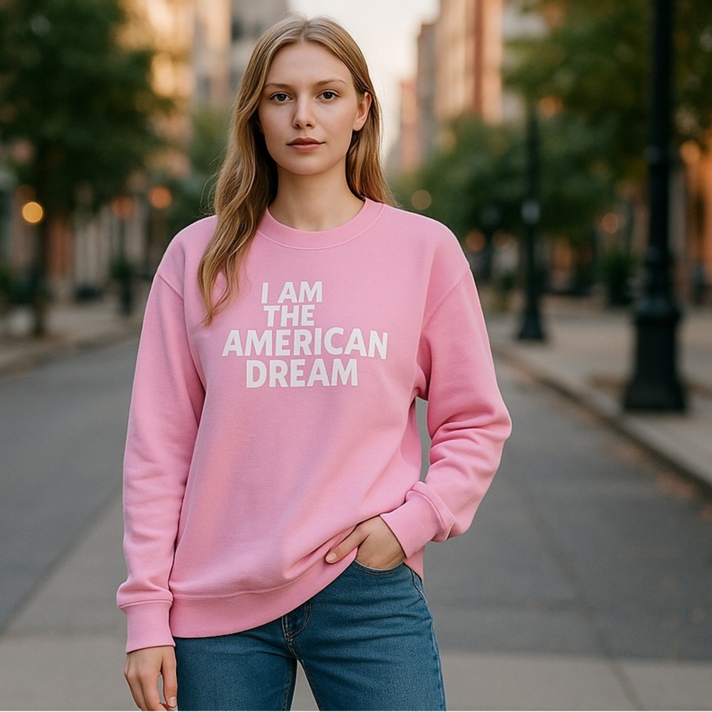 NWT Dubgee By Whoopi I AM THE AMERICAN DREAM Top